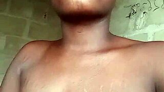 in the compound, she finds a private spot to masturbate