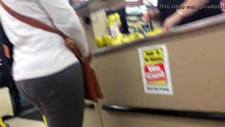 two moms shopping candidly in hidden spot 😊