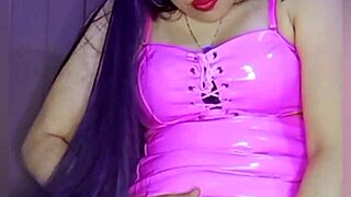 bluee official squirts hard on dildo solo