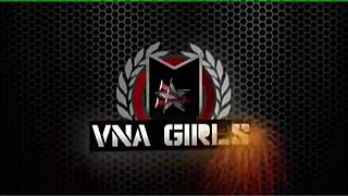 Vicky Vette Strips Naked, Fingering Sunny Lane's Gorgeous Ass