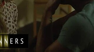 hot blondie is sad after her boyfriend leaves her & decides to get over him by fucking her stepbro