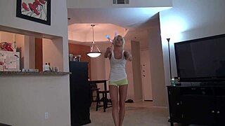 Tattooed blonde Maia Davis and her boyfriend make their own sex tape, it's so hot!