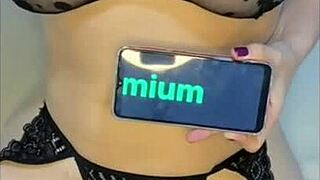 pov recording of moaning in the dark without condom