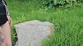 Masturbating Outdoors