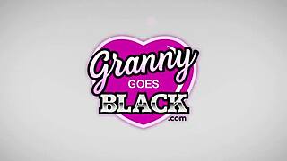 This granny gets her butt fucked by BBC