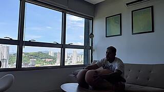 she slept without sheets so i fucked her hard without mercy