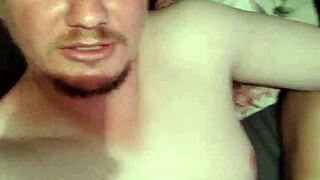 step mom surprises jhonny with handjob in bedroom