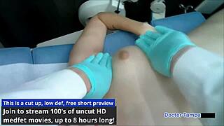 Dr Tampa - Ava Sirens 1st Gyno Exam - Ava Siren