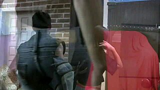 Latina tranny gets mouth and ass filled before filling his mouth