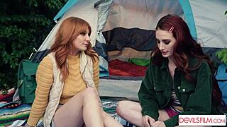 lacy lennons first lesbian fisting at camp?