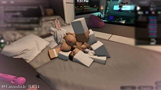 getting intimate with the snow bunny~ sex with a follower 14 part 2