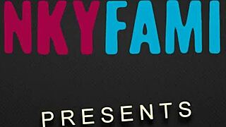 Aliya brynn gets spied on while fucking her stepbrother