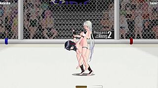 Natasha and Sayuri clash in Princess of the Ring 2 wrestling showdown