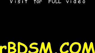 appetizing brunette maid getting off solo