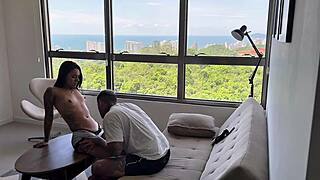 she slept without sheets so i fucked her hard without mercy