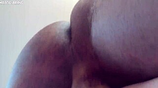 In the group threesome, he pounds two tight assholes hard with his big black cock.