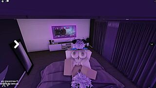 In the virtual world of Roblox, characters explore intimate connections through gameplay.