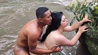 Curvy Colombian Meets A Stranger At The River And Convinces Him To FUCK Her Outdoors Until He CUMS Inside Her—Antonella Jones