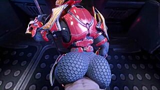 Female Sangheili Fucks Man!