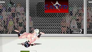 Natasha and Sayuri clash in Princess of the Ring 2 wrestling showdown