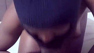 Taking that chocolate stick all in