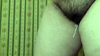 cheating wife with a big pregnant belly having sex with her lover in doggystyle position.