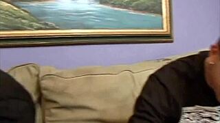 lacey duvalle bounces her bubble butt on a big black cock in a group threesome with deepthroat and cumshot