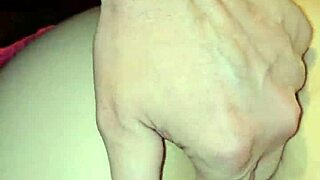 Red Thong Reveals Big Cheeks And Pussy Exposure