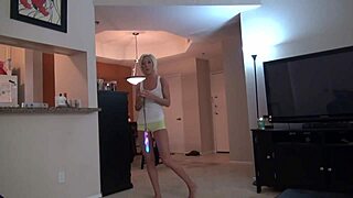 Tattooed blonde Maia Davis and her boyfriend make their own sex tape, it's so hot!