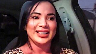 App Driver Makes Me Happy with Monster Cock!