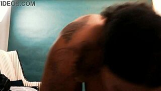 exotic hottie poses wide open for photographer in photoshoot