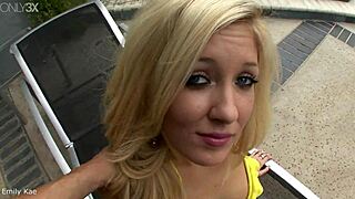 Emily Kae Loves A Fresh Creampie In Her Mouth.