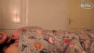 Sharing a bed with best friend on family trip