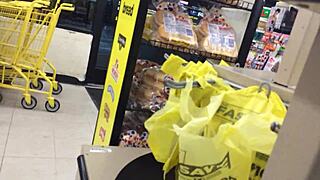 two moms shopping candidly in hidden spot 😊