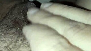 Mature Woman Spreads Wet Pussy Outdoors