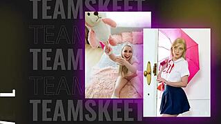 teen stepsis in pov fucking scene