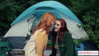 lacy lennons first lesbian fisting at camp?