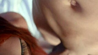 This threesome sex video features two guys and a big shemale