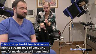 Dr Tampa - Ava Sirens 1st Gyno Exam - Ava Siren