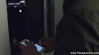 teeny lovers black angel first date close-up