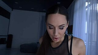 Lustful Fit Girl Seduced The Coach And Gave Hard Fuck Herself Till Facial