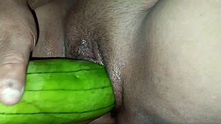 Petite babe takes big cock in tight pussy
