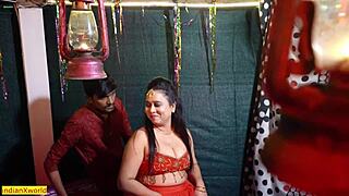 Neighbors Bhabhi Sex First Time Dating and Fucking