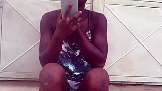 Crazy bitch keeps twerking in her clothes until she chooses to twerk completely naked