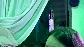 Sister-In-Law Takes Intense Anal Creampie From Neighbor