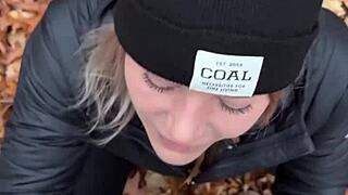 i got caught licking her ass in the snow, leading to multiple cumshots