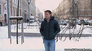 What passionate blind date with teen Katty West leads to?