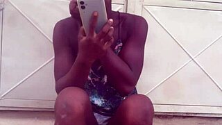 Crazy bitch keeps twerking in her clothes until she chooses to twerk completely naked