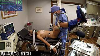 Channy Crossfire's backstage roleplay involves domination and close-up spreading