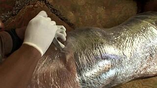 I Got Wrapped In Plastic By This Hung Black Guy. He Fucked Me So Hard In Every Position!